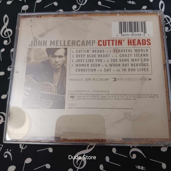 John Mellencamp - Cuttin' Heads - 10 Songs - 2001 CD - Picture 3 of 4